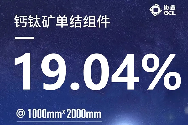 一騎絕塵報(bào)春曉，2平米組件突破了！單節(jié)19.04%@2m2 ( 1m×2m)